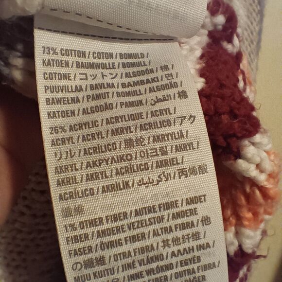 Hollister Longline Knit Cardigan-Size XS/S-Striped-Open Front-Slouchy-Preppy - Picture 9 of 9